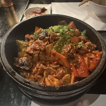 Seoul Jangteo - Hot Stone Pot Spicy Pork Dupbap - Korean Near Me - Boston, Massachusetts Seoul Jangteo - Hot Stone Pot Spicy Pork Dupbap - Korean Near Me - Boston, Massachusetts