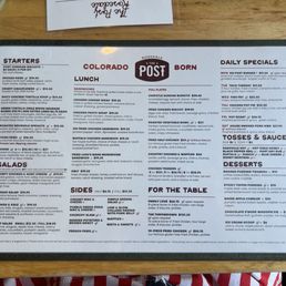 Menu Menu