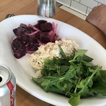 The General Muir - My co-worker got the Smoked Trout Salad, said it was great. Even though it doesn't look it. - Delis Near Me - Atlanta, Georgia The General Muir - My co-worker got the Smoked Trout Salad, said it was great. Even though it doesn't look it. - Delis Near Me - Atlanta, Georgia