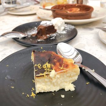 Lil Ba-Ba-Reeba! - basque cheesecake, chocolate truffle cake - Seafood Near Me - Chicago, Illinois Lil Ba-Ba-Reeba! - basque cheesecake, chocolate truffle cake - Seafood Near Me - Chicago, Illinois