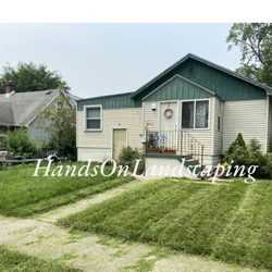 Hands on Landscaping  - Half way done