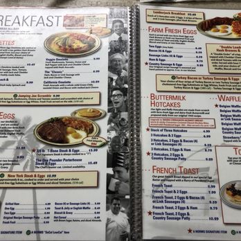 NORMS Restaurant - Menu (June 2018) - American Near Me - Whittier, California NORMS Restaurant - Menu (June 2018) - American Near Me - Whittier, California