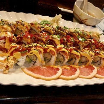 Utamaro Sushi Bar - This presentation was off the chain! And the sushi was the best! - Sushi Bars Near Me - Sarasota, Florida Utamaro Sushi Bar - This presentation was off the chain! And the sushi was the best! - Sushi Bars Near Me - Sarasota, Florida