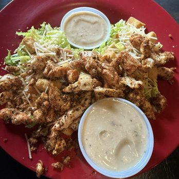C.A. Sarducci's Pizzeria - Caesar Salad with Blackened Chicken - Pizza Near Me - Gulfport, Mississippi C.A. Sarducci's Pizzeria - Caesar Salad with Blackened Chicken - Pizza Near Me - Gulfport, Mississippi