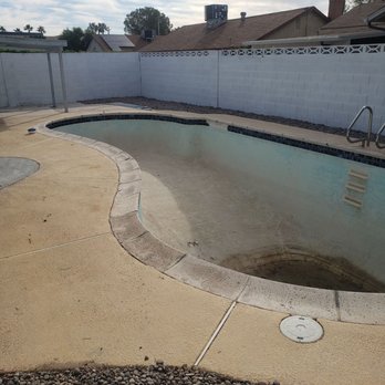 Triton Pools - Before Triton Pools resurfaced. - Pool & Hot Tub Service Near Me - Henderson, Nevada