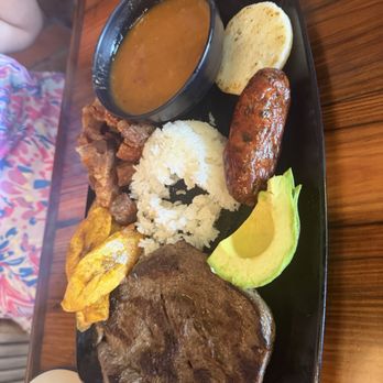 Patacon Pisao - Doral - Bandeja Paisa Regular - Colombian Near Me - Doral, Florida Patacon Pisao - Doral - Bandeja Paisa Regular - Colombian Near Me - Doral, Florida