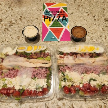 Francesca's Pizza - Cobb salad - Pizza Near Me - Port St Lucie, Florida Francesca's Pizza - Cobb salad - Pizza Near Me - Port St Lucie, Florida