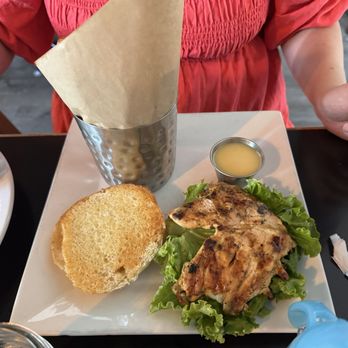 Classic Diner - Grilled Chicken Breast Sandwich with honey mustard sauce on side - Diners Near Me - Malvern, Pennsylvania