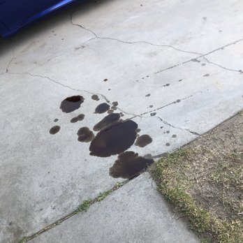 Walmart - These are the puddles of oil that immediately happened after I turned my car off, the smoke and the look of the inside out of my engine - Department Stores Near Me - Fontana, California Walmart - These are the puddles of oil that immediately happened after I turned my car off, the smoke and the look of the inside out of my engine - Department Stores Near Me - Fontana, California