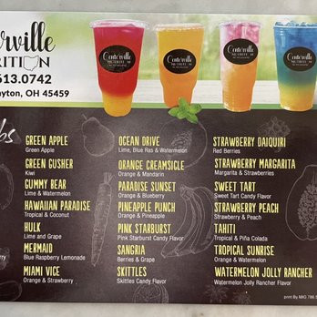 Centerville Nutrition - Tea Bombs - Juice Bars & Smoothies Near Me - Centerville, Ohio Centerville Nutrition - Tea Bombs - Juice Bars & Smoothies Near Me - Centerville, Ohio