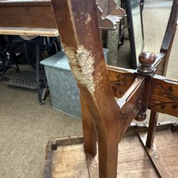 Paul's Antiques Furniture Hospital - Freda the dog loved this table