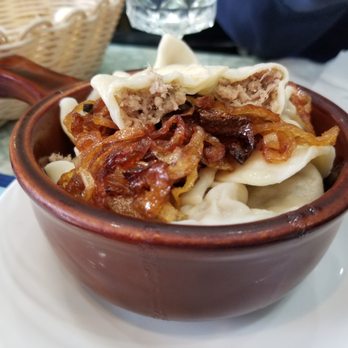 Oceanview Cafe - Vareniki with Meat - Cafes Near Me - Brooklyn, New York