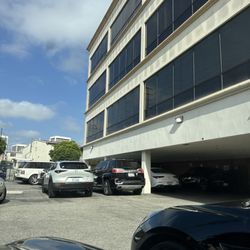 Free gated parking