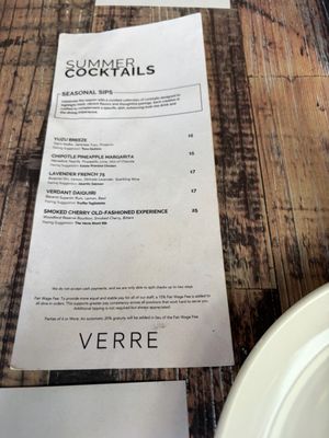 Menu photo 2 Verre Wine Bar Arlington, VA Menu photo 2 Verre Wine Bar Arlington, VA