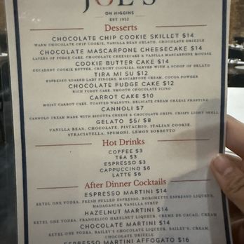 Joe's On Higgins - Menu - Pizza Near Me - Chicago, Illinois Joe's On Higgins - Menu - Pizza Near Me - Chicago, Illinois