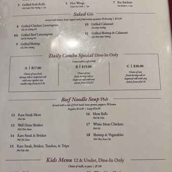 Saigon Cafe - Menu - Vietnamese Near Me - Livermore, California