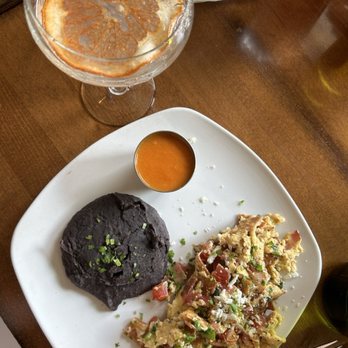 Graze - Migas  Pink smash - Comfort Food Near Me - Tomball, Texas