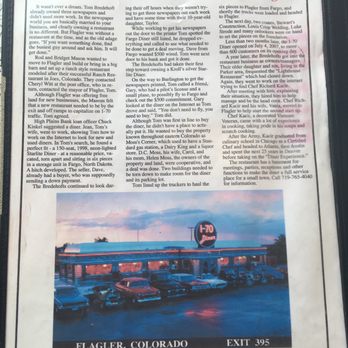 I-70 Diner - The story of the diner - Diners Near Me - Flagler, Colorado I-70 Diner - The story of the diner - Diners Near Me - Flagler, Colorado