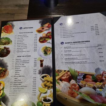 Hongdae Sushi & Grill - Grill menu - Sushi Bars Near Me - Mount Prospect, Illinois