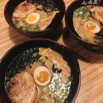 Kyuramen - Flushing - Black Garlic Tonkatsu Shoyu Ramen - Ramen Near Me - Flushing, New York Kyuramen - Flushing - Black Garlic Tonkatsu Shoyu Ramen - Ramen Near Me - Flushing, New York