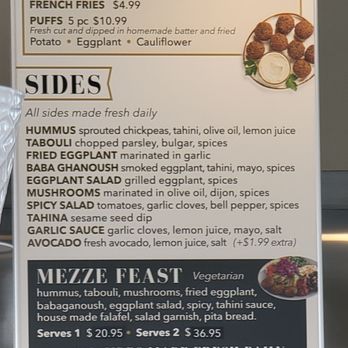 Falafel Palace - Menu - Greek Near Me - Northridge, California Falafel Palace - Menu - Greek Near Me - Northridge, California
