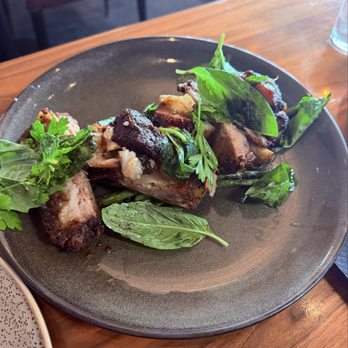 Nido - pork ribs - New American Near Me - Austin, Texas