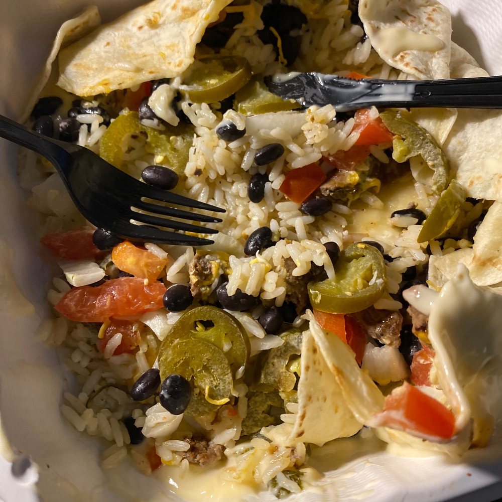 Pretty Sad example of the fajita steak burrito Pretty Sad example of the fajita steak burrito