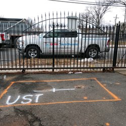 GPR Tank Sweep - UST in parking lot