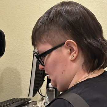 Artista Med Spa - Here is the left side of my cut. It is too high up and cut very uneven. - Medical Spas Near Me - Wellington, Colorado Artista Med Spa - Here is the left side of my cut. It is too high up and cut very uneven. - Medical Spas Near Me - Wellington, Colorado