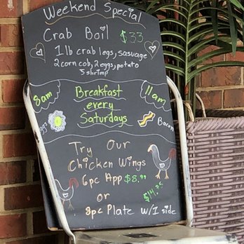 Rev Cafe - Specials board. Never try that crab boil. Just awful. - Bars Near Me - Monticello, Florida Rev Cafe - Specials board. Never try that crab boil. Just awful. - Bars Near Me - Monticello, Florida