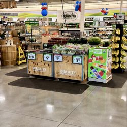 Fruits and vegetables display in the Sprouts Farmers Market!