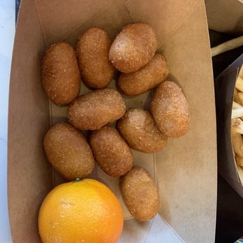 Casey's Corner - Corn dog nuggets with a cutie - Hot Dogs Near Me - Orlando, Florida