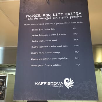 Kaffistova - a-la-carte menu - Traditional Norwegian Near Me - Oslo, 03 Kaffistova - a-la-carte menu - Traditional Norwegian Near Me - Oslo, 03