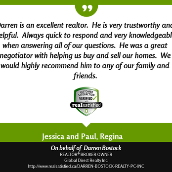 Darren Bostock - Global Direct Realty - Real Estate Agents Near Me - Regina, Saskatchewan Darren Bostock - Global Direct Realty - Real Estate Agents Near Me - Regina, Saskatchewan