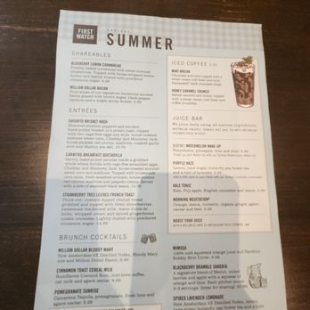 First Watch Matthews - Breakfast & Brunch Near Me - Matthews, North Carolina
