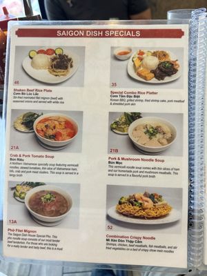 Menu photo 1 Saigon Dish Lawndale, CA Menu photo 1 Saigon Dish Lawndale, CA