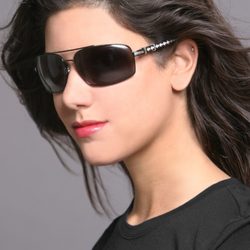 Eye DOC of Boca - Beautiful young woman in luxury Boca Eye Doc eyewear.