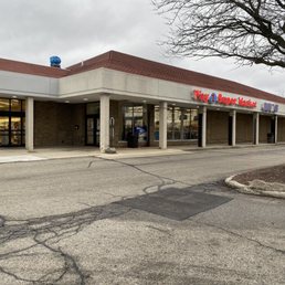 the entrance to the pharmacy