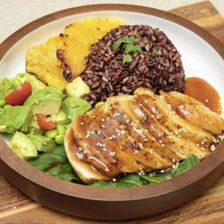 Hawaiian Avocado Teriyaki Chicken