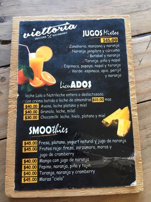 Menu photo 2 Victtoria Cabo San Lucas, BCS Menu photo 2 Victtoria Cabo San Lucas, BCS
