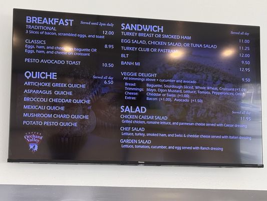 Menu photo 1 Orchard Valley Coffee Santa Clara, CA Menu photo 1 Orchard Valley Coffee Santa Clara, CA