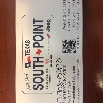 South Point Auto Group - This is the person who originally assisted me with absolutely nothing. - Car Dealers Near Me - Austin, Texas