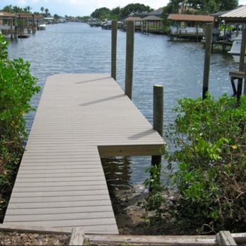 Hecker Marine Construction - Newly installed composite dock - General Contractors Near Me - Gibsonton, Florida Hecker Marine Construction - Newly installed composite dock - General Contractors Near Me - Gibsonton, Florida
