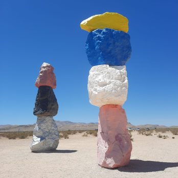 Seven Magic Mountains - Public Art Near Me - Las Vegas, Nevada