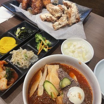 Korea Garden - Honey and cheese chicken, soy and garlic chicken, spicy cold noodles - Korean Near Me - Milpitas, California Korea Garden - Honey and cheese chicken, soy and garlic chicken, spicy cold noodles - Korean Near Me - Milpitas, California