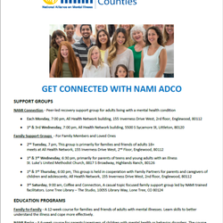Allhealth Network - On Saturday May 19th, AllHealth Network Mind Over Miles will be participating in the NAMI Walks for Let’s make a difference together!
