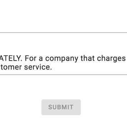Form is properly filled out but "submit" button never activates to get help. Form is properly filled out but "submit" button never activates to get help.