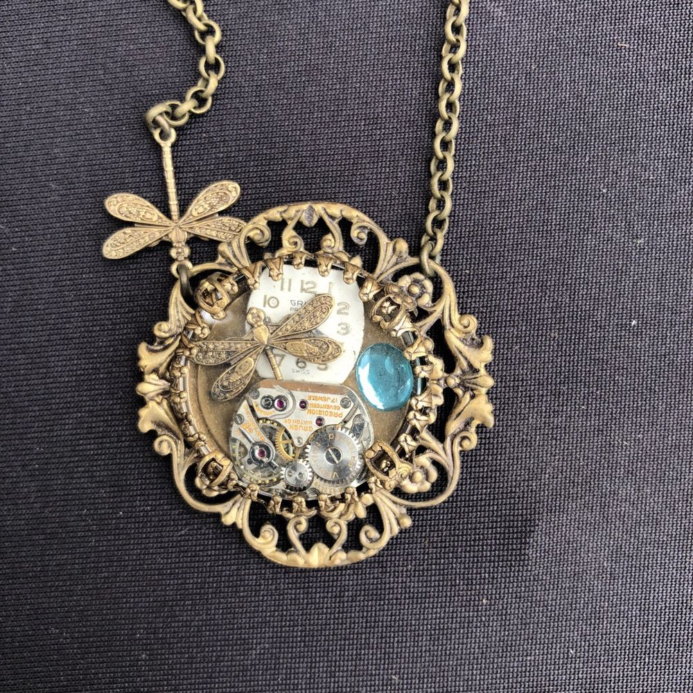 Mystical Remnants - Dragonfly necklace - Used, Vintage & Consignment Near Me - Ocean Park, Washington