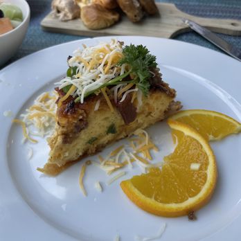 Bayfront Westcott House Bed and Breakfast - DELICIOUS!!! One of the daily specials - Bed & Breakfast Near Me - St. Augustine, Florida