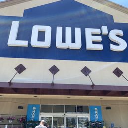 Exterior outside entrance of Lowe's Home Improvement - Ontario, California Exterior outside entrance of Lowe's Home Improvement - Ontario, California